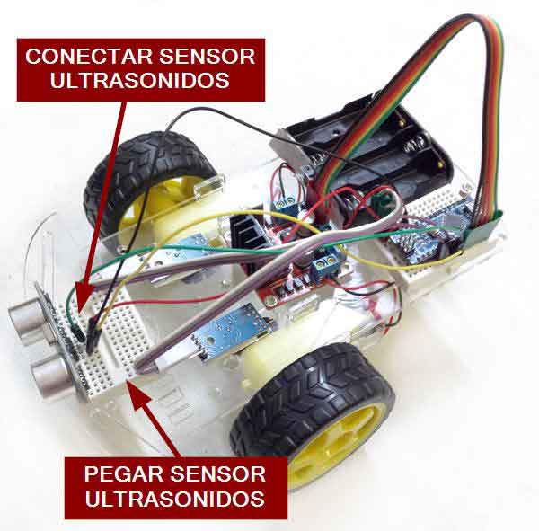 robot-2WD-arduino-montaje-ultrasonidos