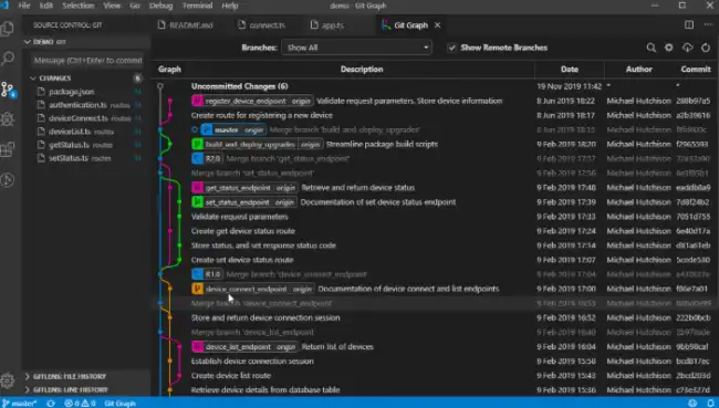 vscode-git-graph