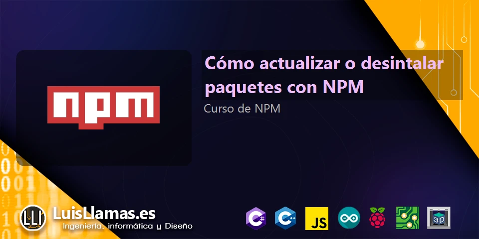 How To Update Or Uninstall Packages With Npm How To Update Or Uninstall Packages With Npm