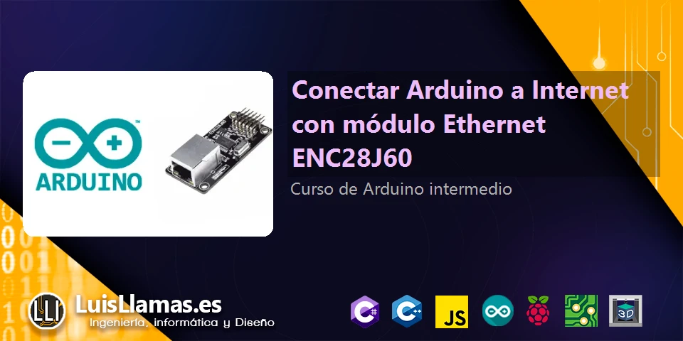 Connect Arduino to the Internet with ENC28J60 Ethernet module