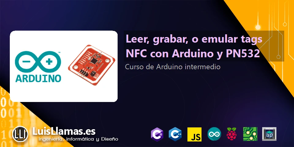 Read, write, or emulate NFC tags with Arduino and PN532