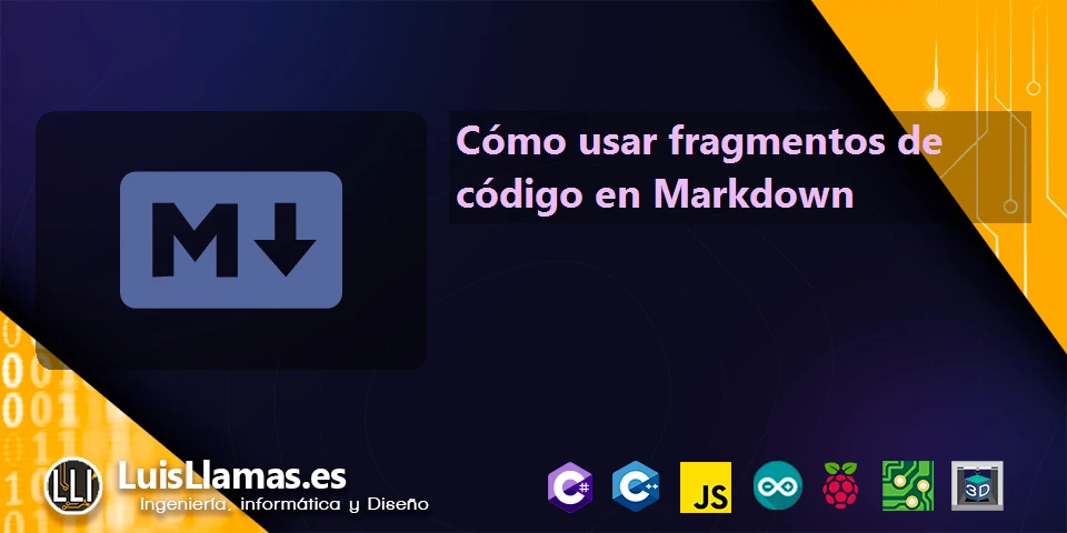 How to use code snippets in Markdown