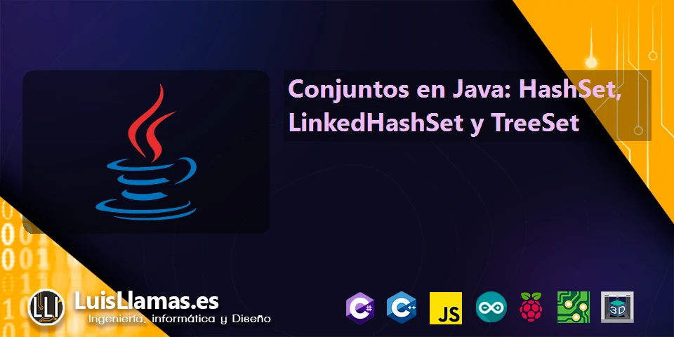 Conjuntos en Java: HashSet, LinkedHashSet y TreeSet