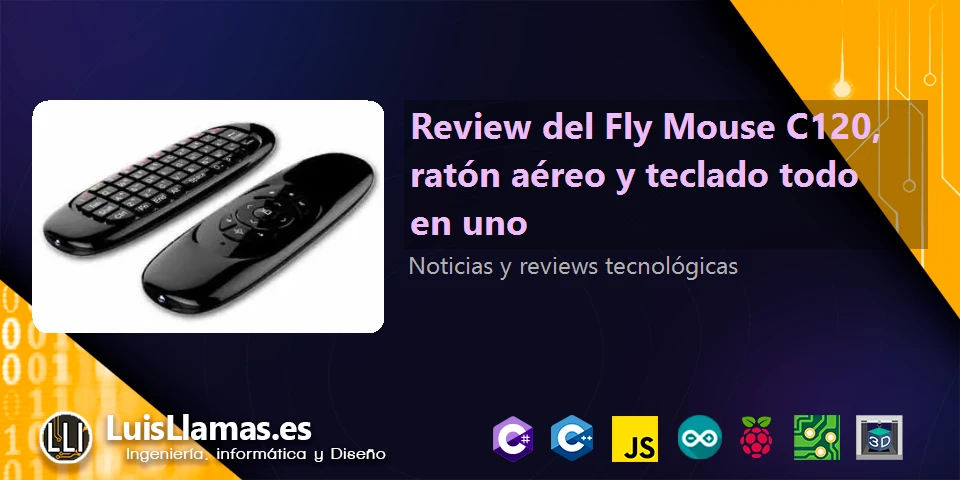 Review of the Fly Mouse C120, an all-in-one air mouse and keyboard