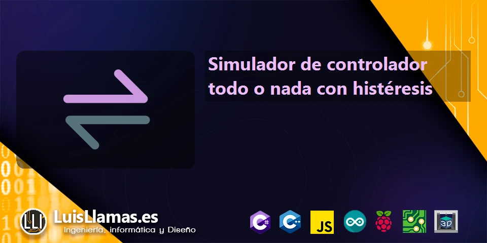 On-Off Controller Simulator with Hysteresis