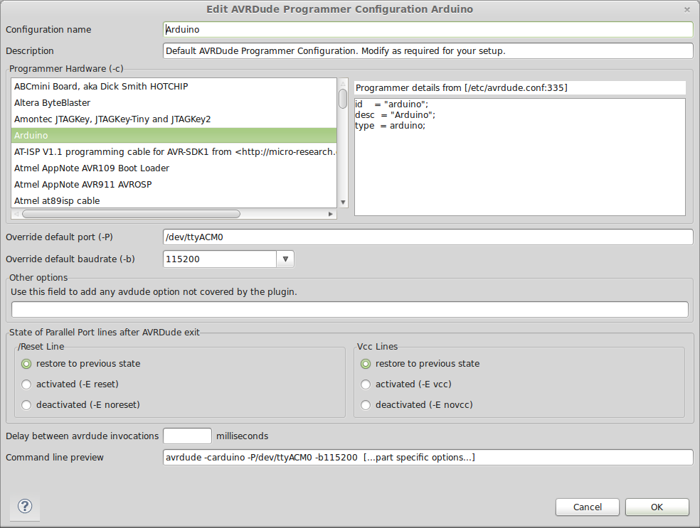 Programar arduino con eclipse de