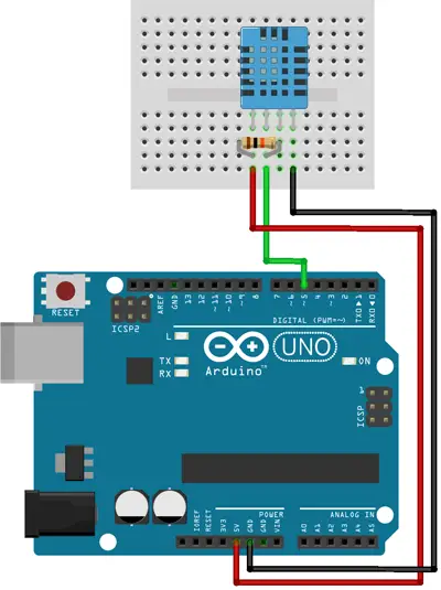 SENSOR DIGITAL TEMPERATURA Y HUMEDAD DHT11 – Ardumotica