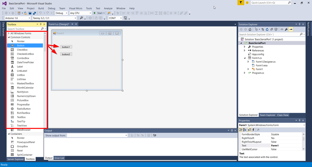 Controlar Arduino con C# y el puerto serie
