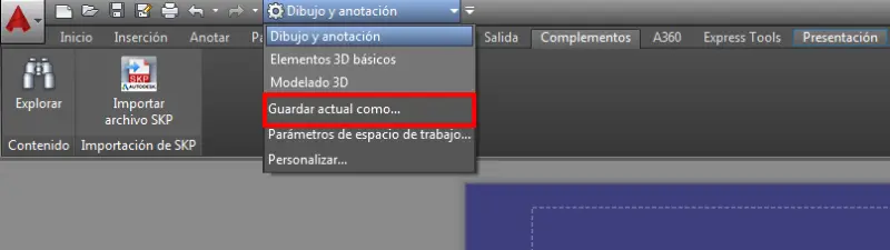 01-autocad-2016-modo-clasico