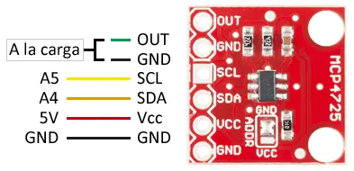 arduino-dac-12bits-mcp4725-esquema