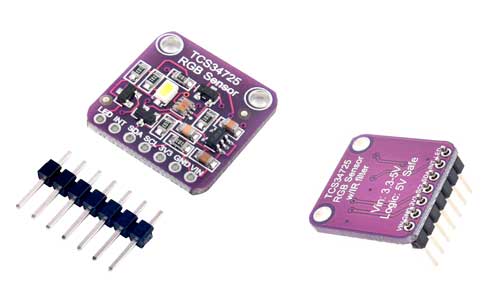Medir valores RGB con Arduino y sensor de color TCS34725
