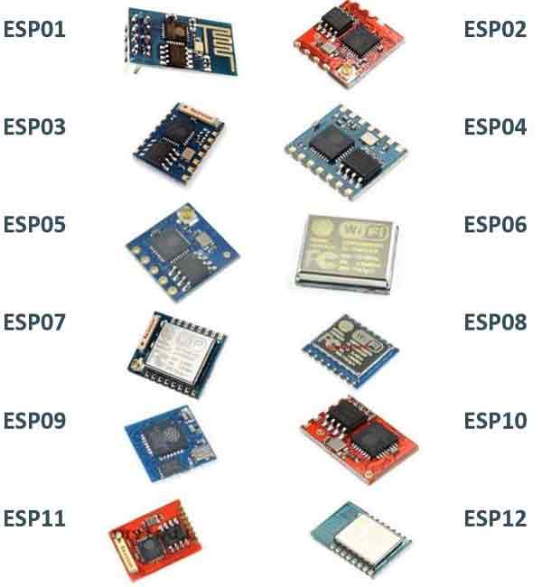 esp8266-modulos
