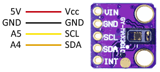 arduino max30102 esquema - Electrogeek
