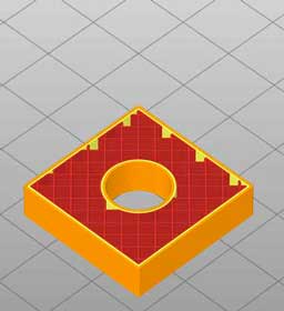 partes pieza imprimida 3d infill - Electrogeek